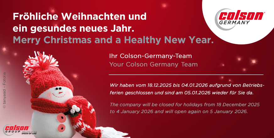 Bild Colson Germany wünscht frohe Weihnachten